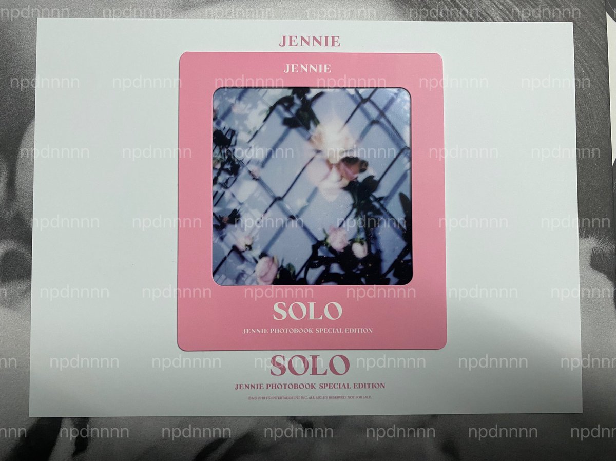 npdnnnn's tweet photo. ✨ พร้อมส่ง ✨

Jennie SOLO Photobook Special Edition ของครบ ไม่มีตำหนิ
1100 รวมส่ง ems 

#ตลาดนัดบพ #ตลาดนัดblackpink https://t.co/vCPP0ZdKAk