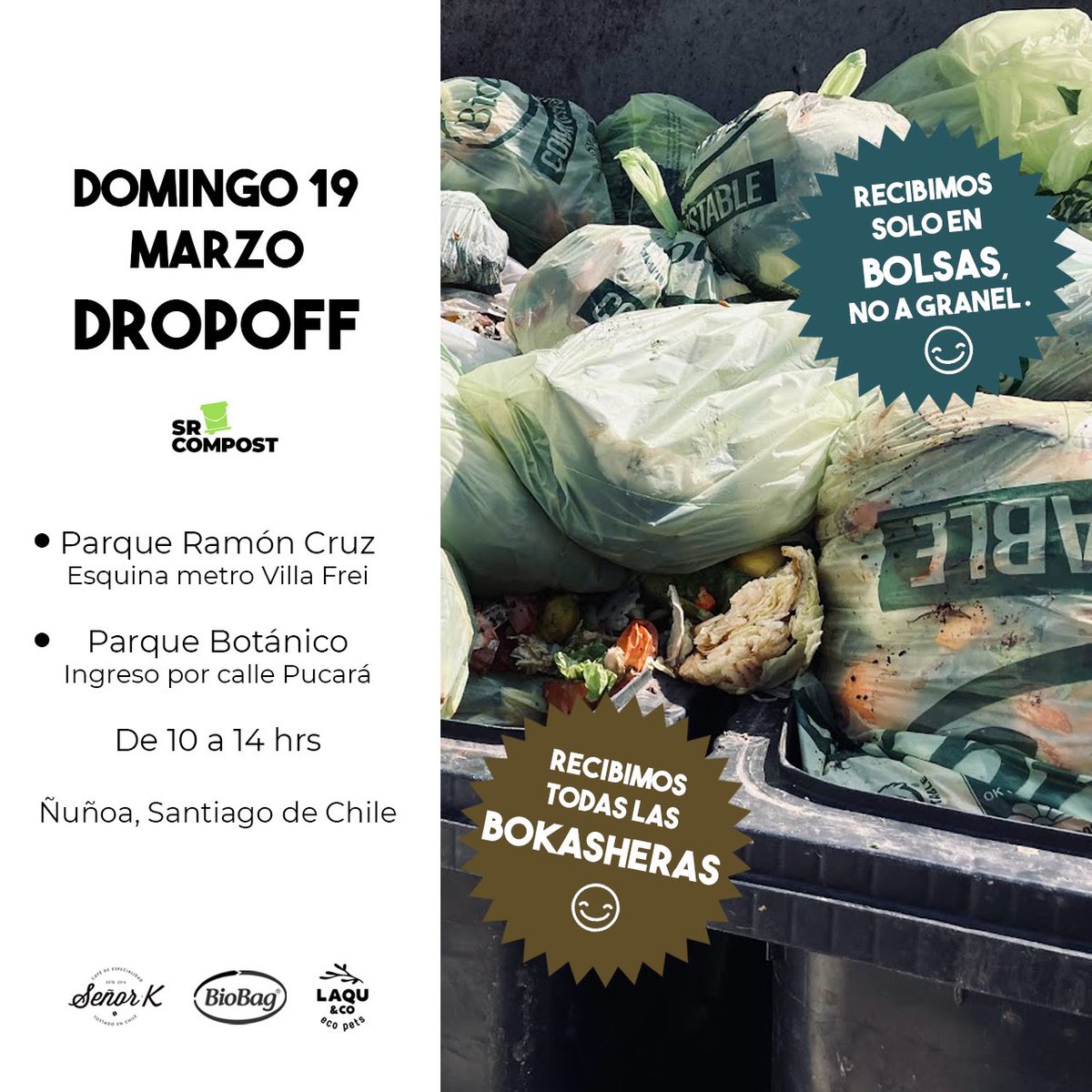 Hoy domingo 19 Dropoff sin costo en Ñuñoa, te esperamos!