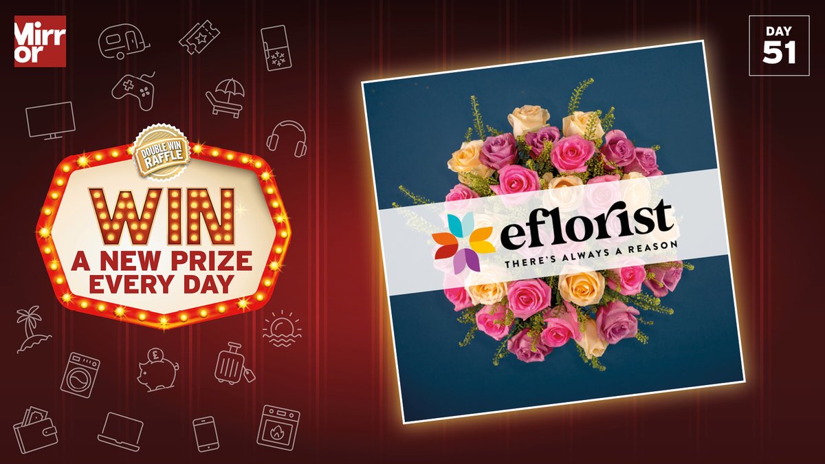It might be Mother's Day, but any occasion calls for a beautiful bunch of flowers! We've teamed up with @eflorist_UK in today's #MirrorDoubleWinRaffle to give away 2 beautiful bouquets! mirror.co.uk/play/competiti…