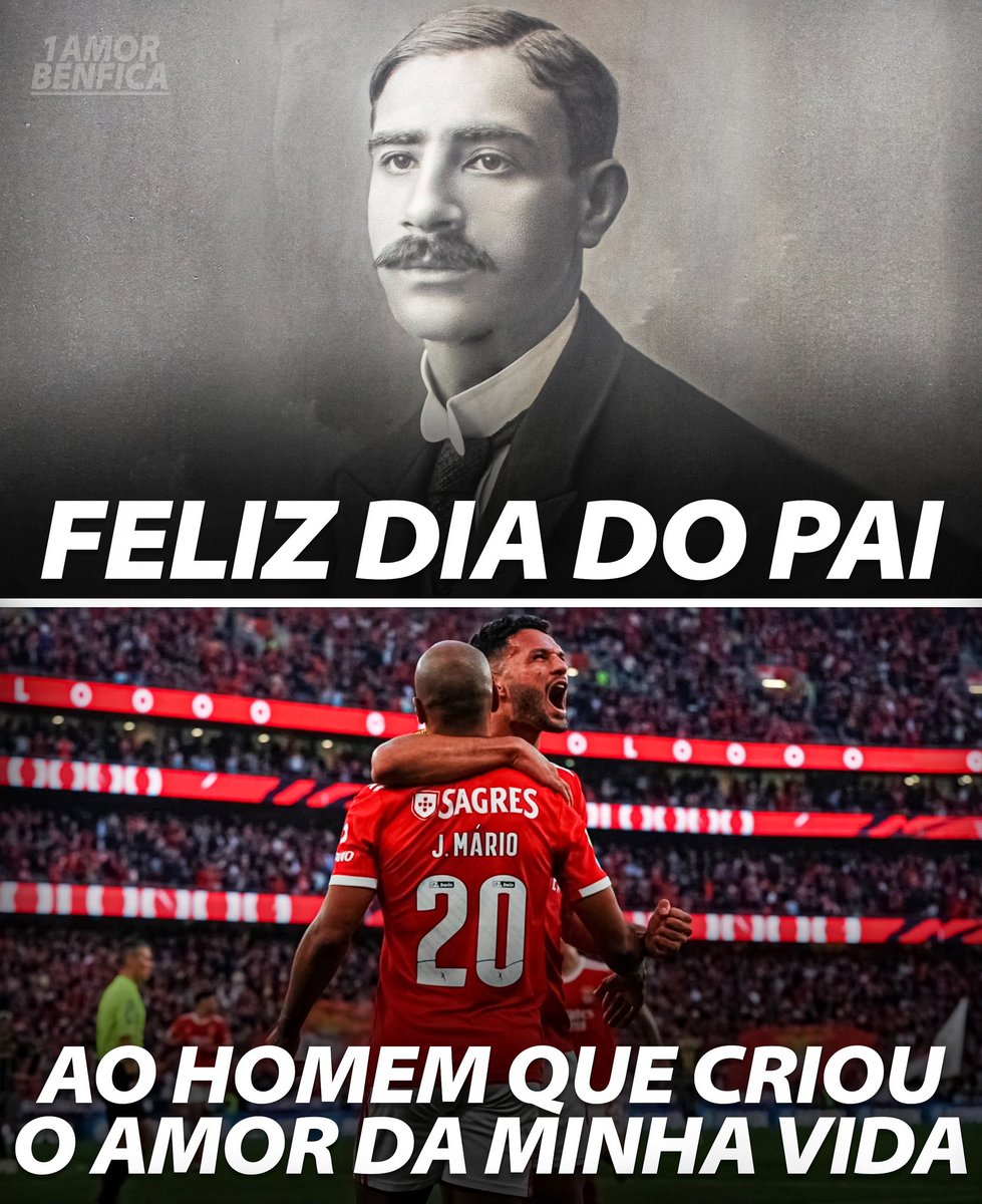 O homem que fez isto tudo ser possível, obrigado por teres criado a paixão de todos nós, Feliz Dia ! ❤️🦅