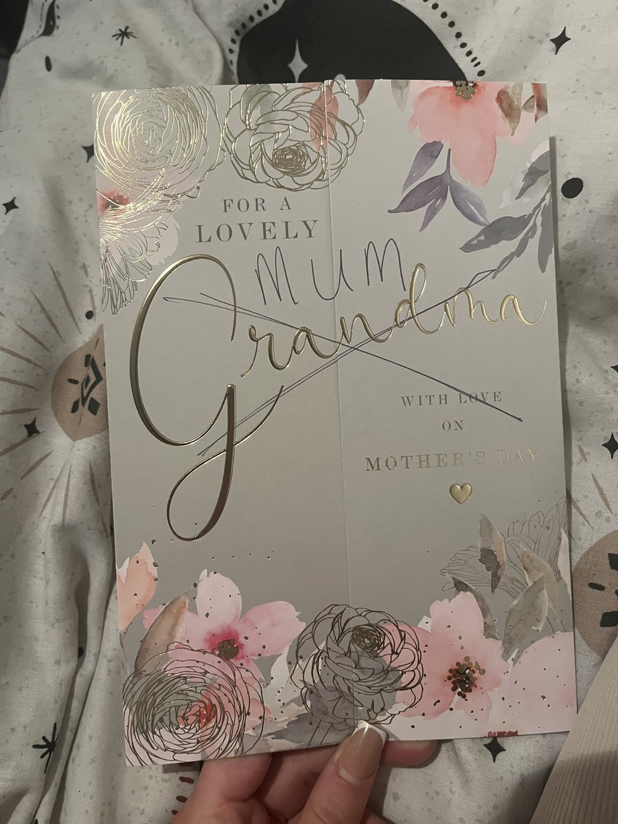 Love this personalised card from me son x