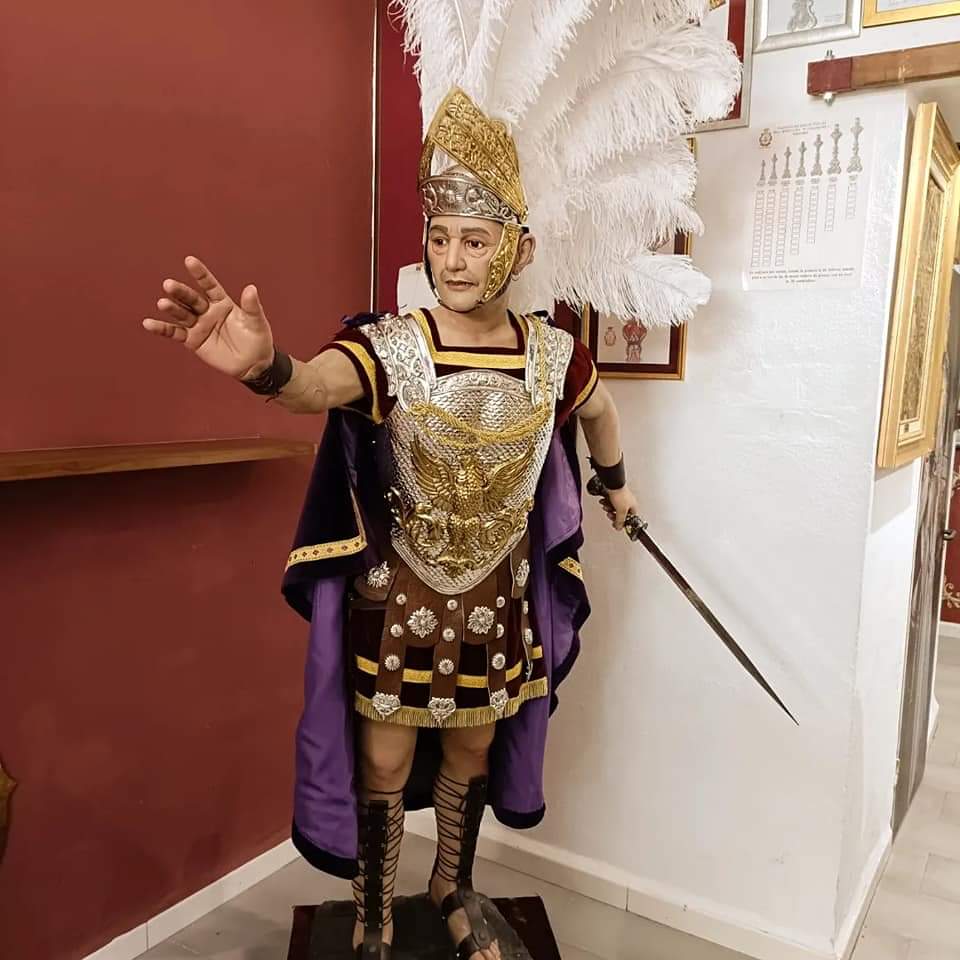 HumildadMontoro's tweet photo. Imagen del nuevo Centurión Romano que irá incorporado en el misterio del paso del Señor de la Humildad en su presentación ante Pilato.
Obra de @LImaginero y @m.angeles.ss.
#humildadmartessanto
#humildadMontoro https://t.co/GVdQ8LobUa