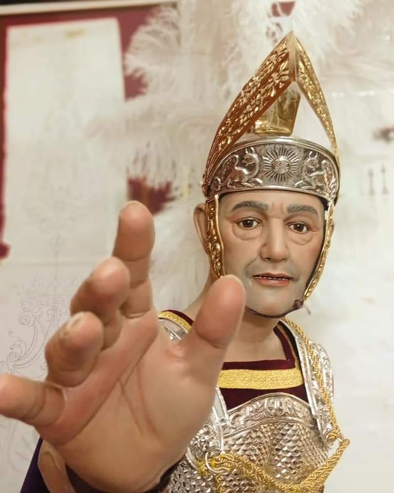 HumildadMontoro's tweet photo. Imagen del nuevo Centurión Romano que irá incorporado en el misterio del paso del Señor de la Humildad en su presentación ante Pilato.
Obra de @LImaginero y @m.angeles.ss.
#humildadmartessanto
#humildadMontoro https://t.co/GVdQ8LobUa