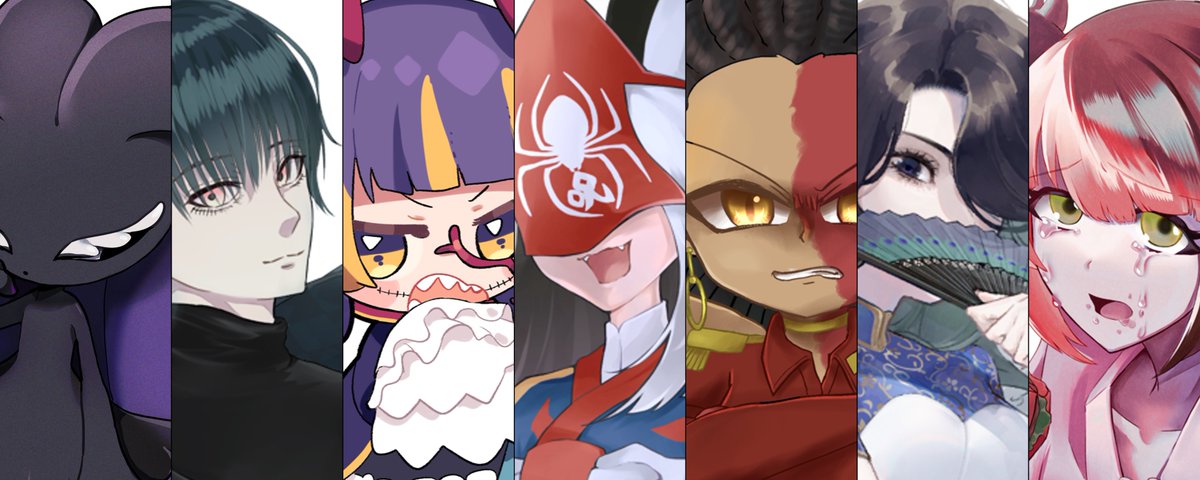 「誰デザゲームに参加しました!テーマは【七つの大罪】です!私がデザインしたキャラは」|パンタロのイラスト