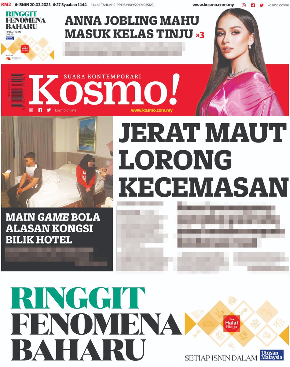 kosmo_online's tweet photo. Akhbar Kosmo! esok (Isnin)
Dapatkan akhbar anda di kedai-kedai berdekatan.
#kosmo #belikosmo #kosmoisnin #isnin https://t.co/EQMXza4kXC