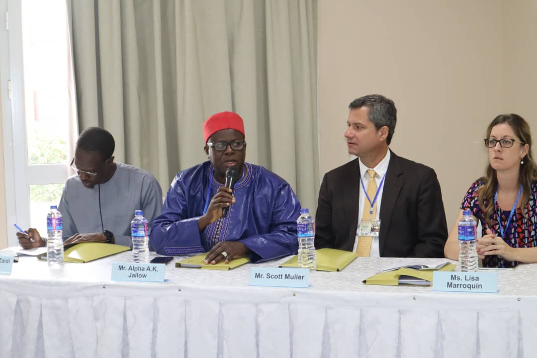Meccnar_Gambia's tweet photo. It’s a #WorkSunday
#HappeningNow: A 2-day Participatory Round Table Meeting with stakeholders to review the Evergreen Roadmap (MRV) for Climate Action for the Gambia. https://t.co/sKXs1RVazz