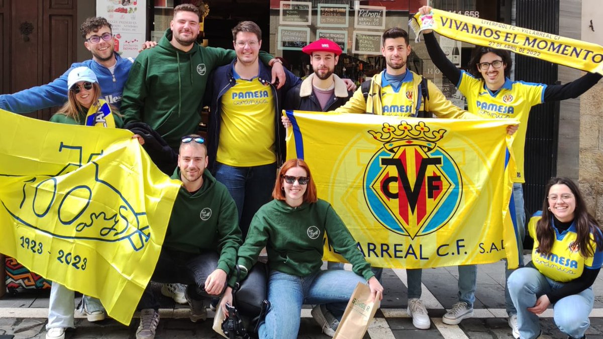 VillarrealCF's tweet photo. Endavant, groguets 💛!

#OsasunaVillarreal https://t.co/M2AXaB07XP