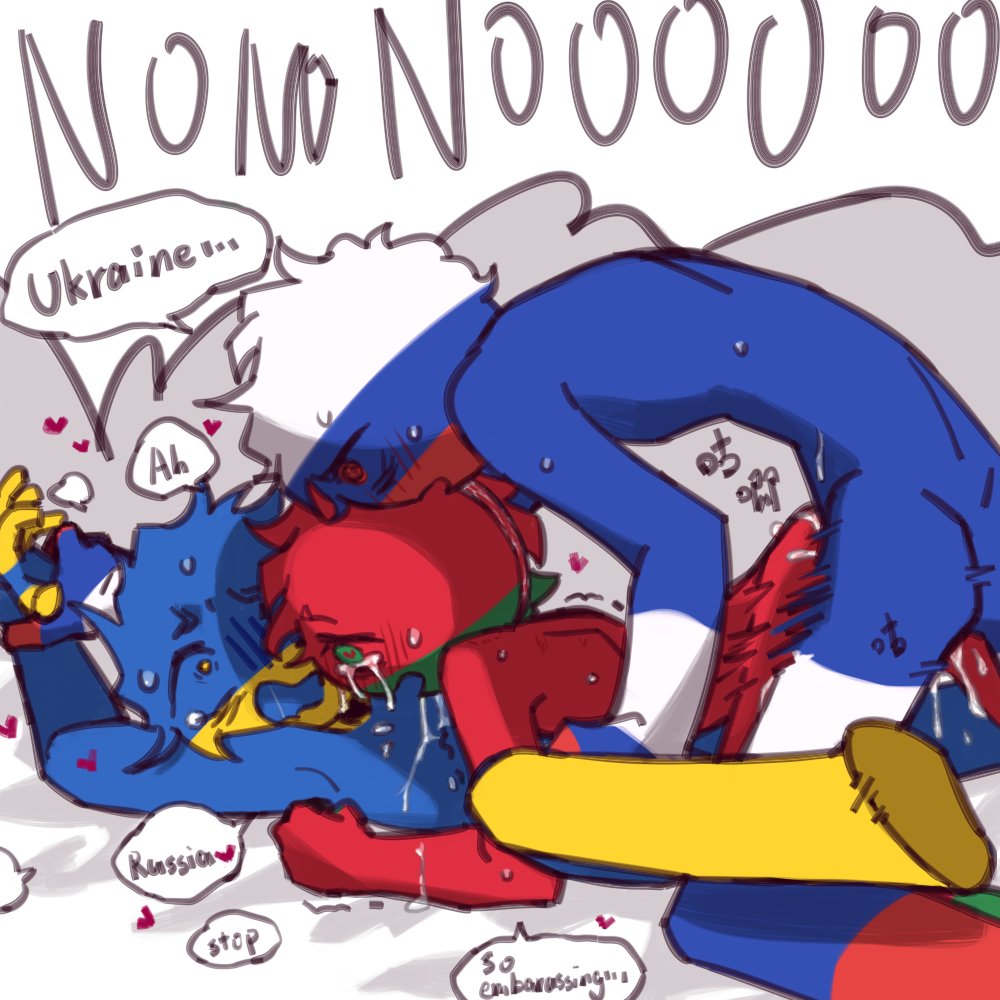 suethesheep's tweet photo. #CountryHumans 
#CountryHumansNSFW 
#CountryHumansRussia 
#CountryHumansUkraine 
#CountryHumansBelarus 
Just because. https://t.co/0WVZ7bKmnV