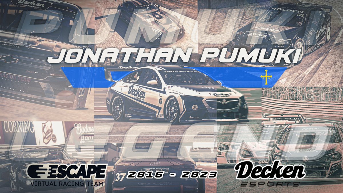 DeckenEsports's tweet photo. Hoy despedimos al piloto más laureado del equipo,  son 7 años de carreras a nuestro lado, desde los inicios del team. Te echaremos de menos Astur!!

Un crack de piloto, una leyenda de compañero

Suerte Jonathan en tu nueva etapa!! https://t.co/tBV5qEACae