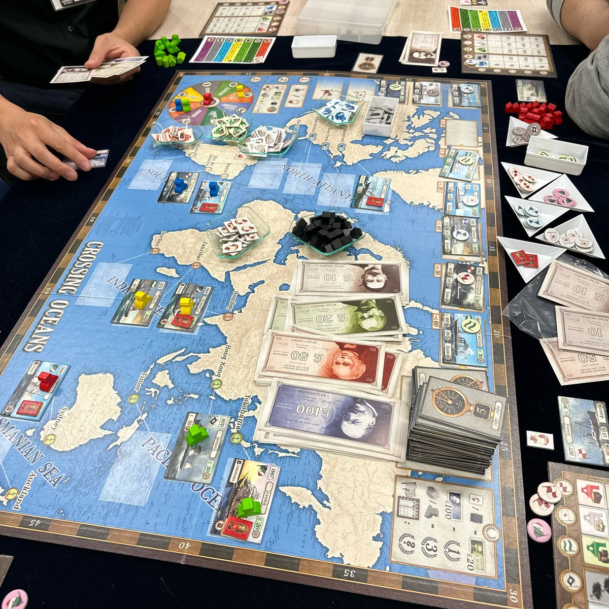 upgss's tweet image. 昨日はボドゲ会へのご参加ありがとうございました！浦和会場にて21名のご参加。重量級から小箱系なども含め22タイトル以上のゲームを遊びました。ご参加の皆さまありがとうございます😊 次回は4/8(土)＠浦和にて開催です。ツイプラは近日中に。。
#boardgame
#UPGS部会 #141st
#UPGSS #urawa