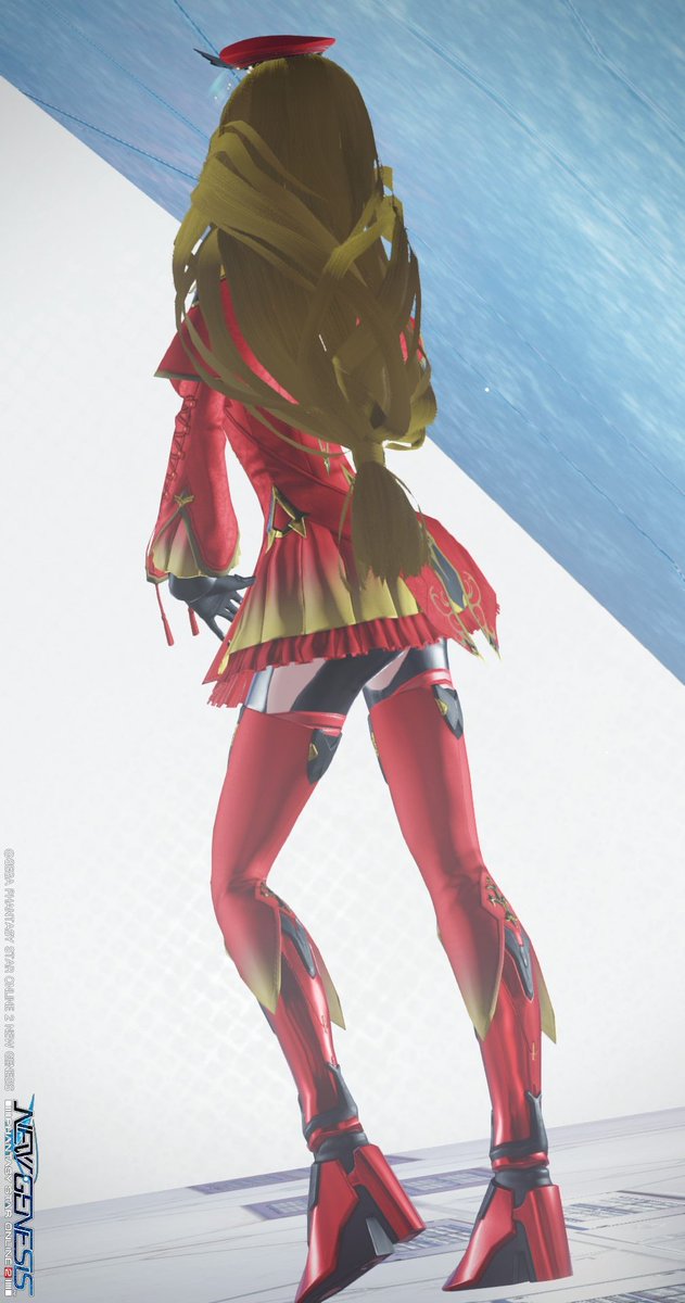 SnowHolyKnighs's tweet photo. 🍑今週のけつようび📷
 #pso2ngs 
#ぷそけつようび https://t.co/eP7oHXeOfU