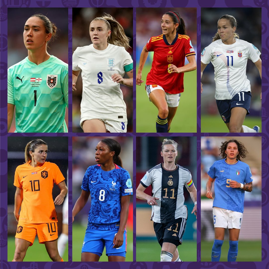 Las estrellas de la #WEURO2022, en acción en los cuartos de final 🍿

¿Cuál brillará más esta semana? 🤔

#UWCL