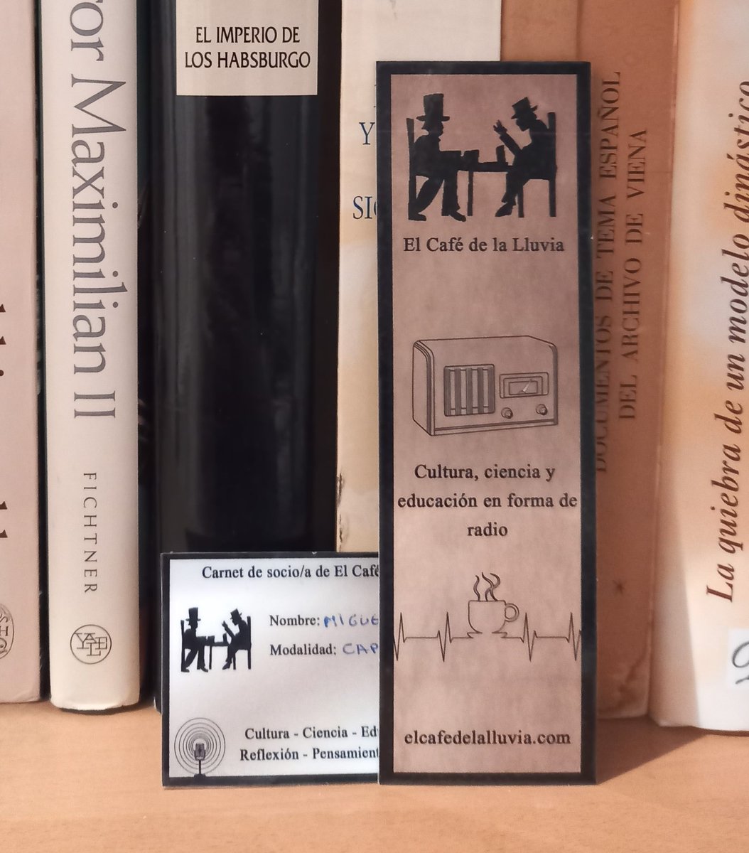 Hace unos días recibí mi nuevo marcapáginas. Muy contento de participar en el proyecto! Ahora únicamente falta renovar la taza!!!
 #elcafédelalluvia