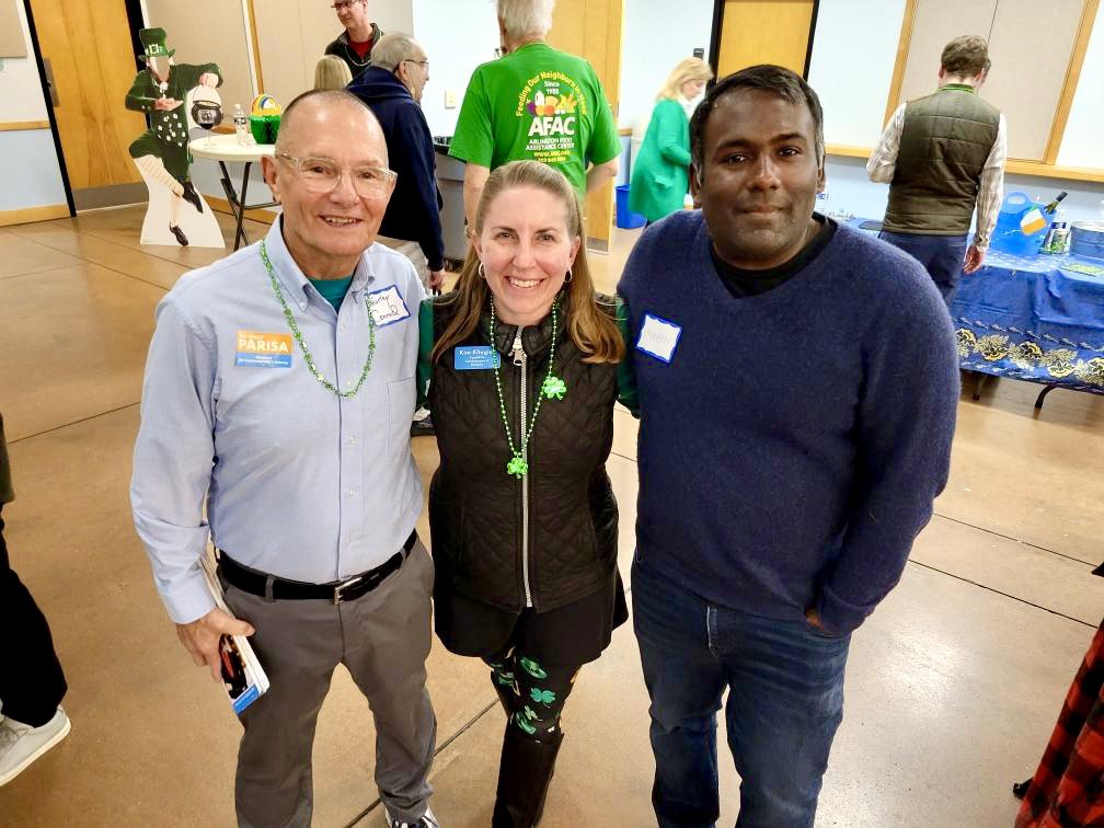 KimKlingler's tweet image. Had a great time at #StPatrickDay #party &amp;amp; #strawpoll hosted by @HopeforVirginia 💝🍀🎉

Special thanks to Patrick and Team and all those in attendance! And thank you @UUArlingtonVA for providing the space &amp;amp; @arlingtondems @ArlingtonYDs &amp;amp; all for coming out! 🍀💝🗳️