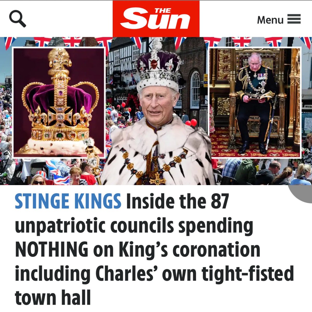 Many of the country’s councils can barely afford to keep libraries open, maintain public parks and cemeteries, run free school travel for special needs students, fix potholes, clean the streets, support the arts… the list goes on. A street party is the LEAST of their concerns.