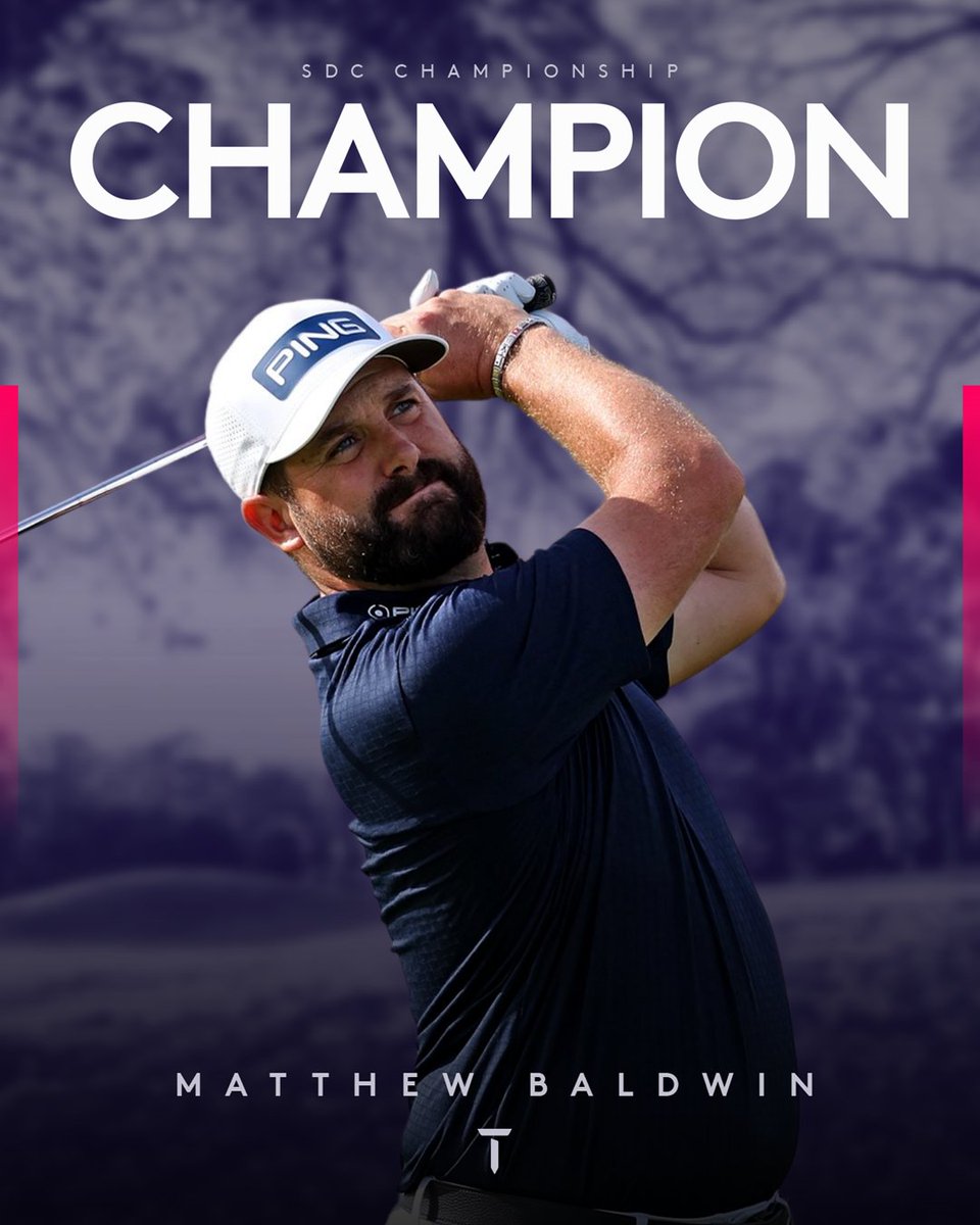 A first win on his 200th DP World Tour start 🏆

Congratulations, <a href="/mattbaldwin26/">Matthew Baldwin</a> 👏

#SDCChampionship