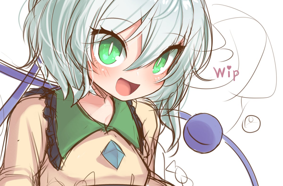 途中経過
いまさらホワイトデーなこいしちゃんを描いてます。
思った以上に異動先が忙しく、イラスト制作が遅れがちですが
その分クオリティをあげていければと思います……! 