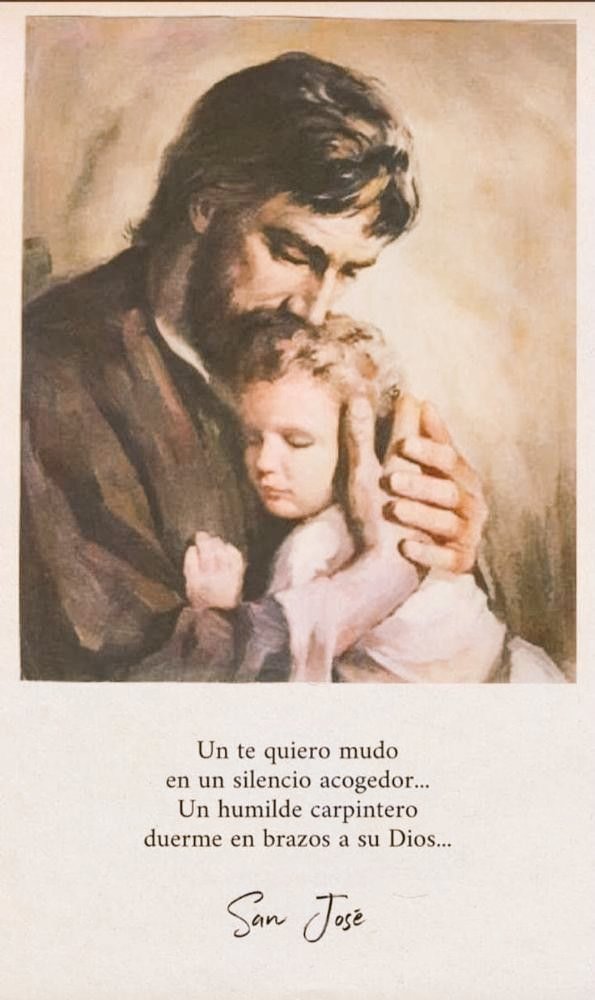 Bendito día 🙏🏻✨ del Santo Carpintero, día del abnegado e insigne padre terrenal de Jesús. Inmejorable  #DiaDeSanJose para todos ... en especial a los José, Josefina, Josefa y sus derivados ... 

Que su amor, protección y bendición nos alcance, amén 🙏🏻

#SanJose 😇🤍
#19Marzo