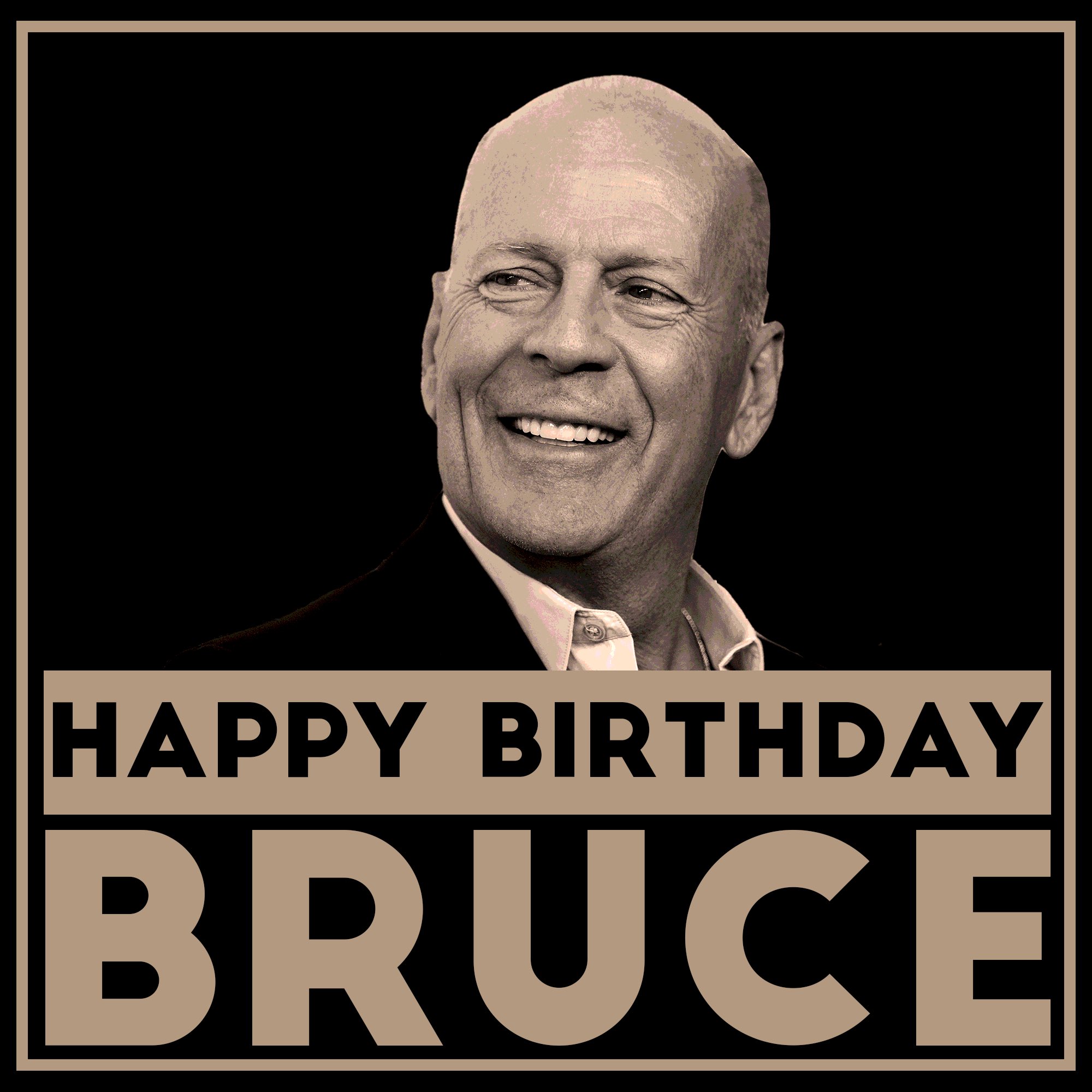 Help wish the amazing Bruce Willis a very happy 68th birthday!!!   