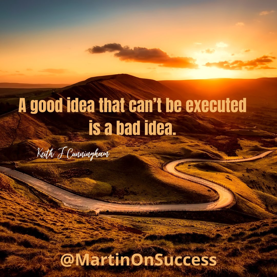 Implementation is one of the keys to success in any arena! #KeithJCunningham #TheRoadLessStupid

#success #management #mindset #personalgrowth #inspirationalquotes #motivation #wisdom