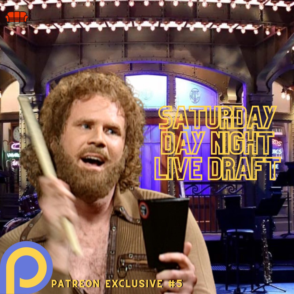 Live from BOC, it’s the Saturday Night Live Draft! Only on Patreon! 
patreon.com/user?u=88036393