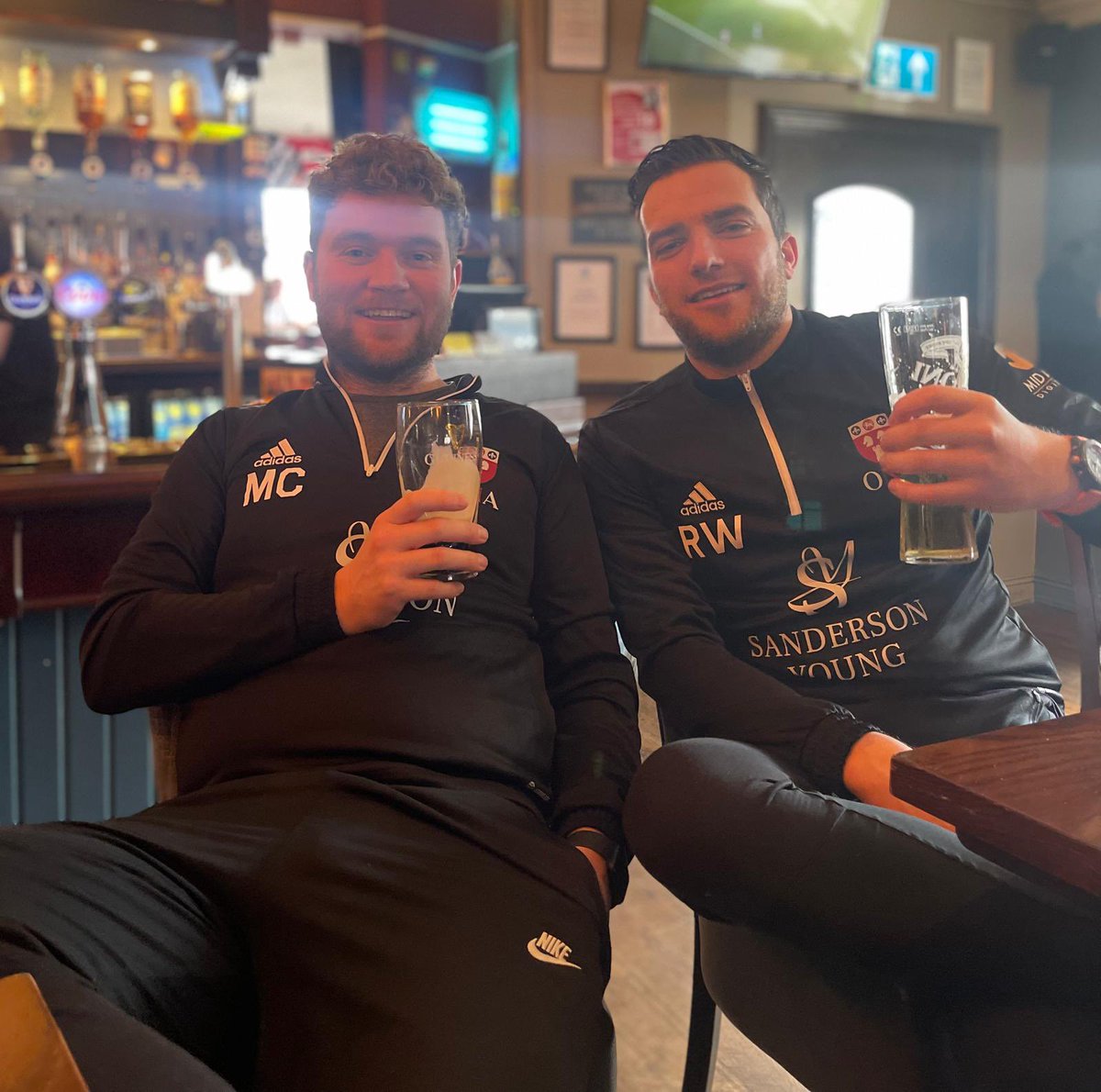 Old Novos 5 -1 <a href="/RedLionFC7/">Red Lion FC</a> 

⚽️ Robson x3, Dhugga, <a href="/spurlaz/">Josh Spurling</a> 
🎯 @Coleboi x2, <a href="/TimLamb3/">Tim Lamb</a>, <a href="/OliYoung95/">Oliver Young</a>, Sputling
🏆Robson
🍆  <a href="/spurlaz/">Josh Spurling</a>  

Promotion secured, 100% record continues, title in our sights. 

Return of <a href="/Ryanwilliams00/">Ryan williams</a> a lovely sight. ❤️

#UTN