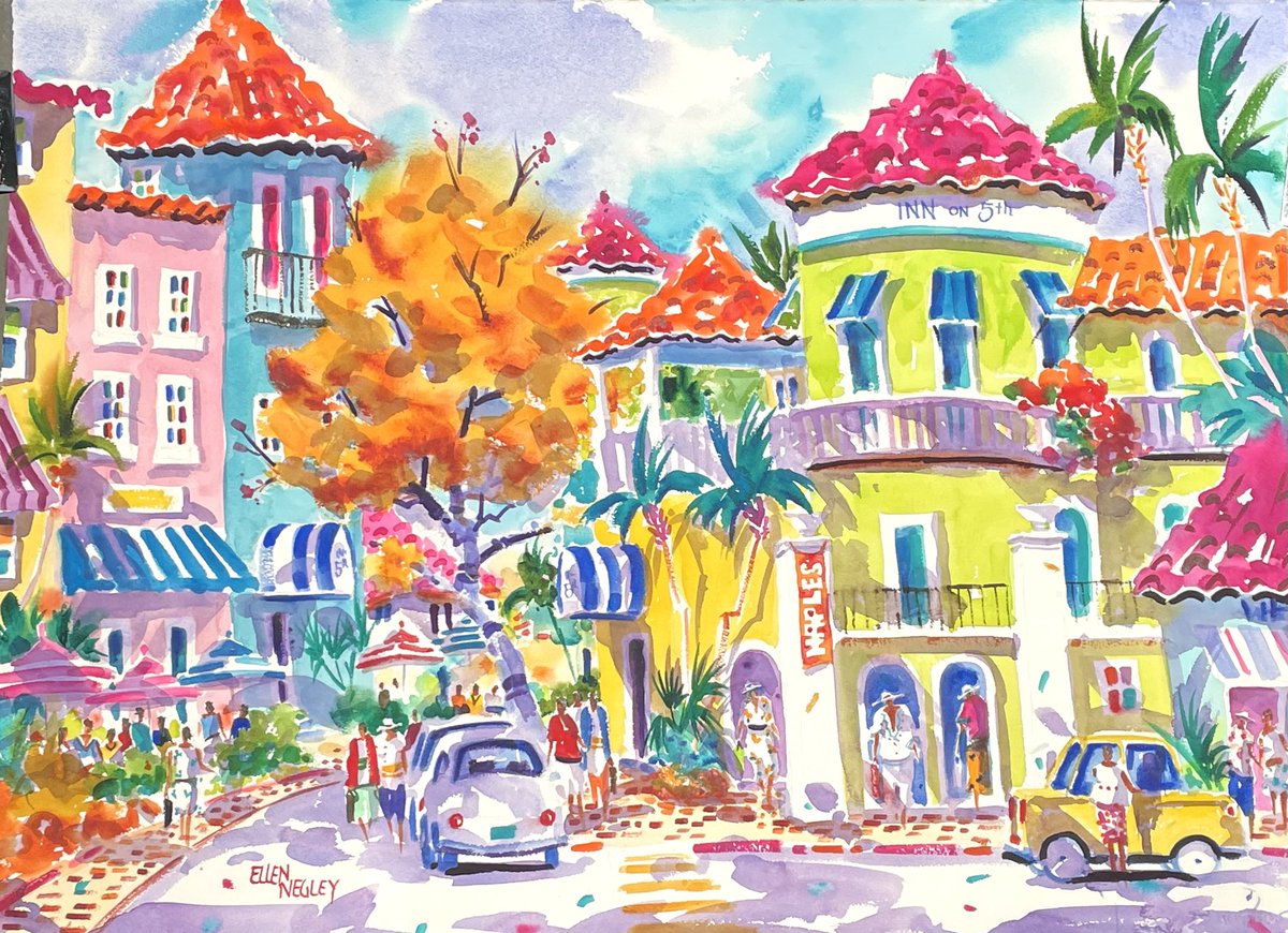 Next weekend I’ll be at the Naples Downtown Art Festival in BOOTH #58!

This is one of several watercolors I’ve recently painted for this show. Hope to see you there! 

Check out my Etsy shop at Etsy.com/shop/negleywat…

#NaplesFL #NaplesArt #GulfCoast #Florida