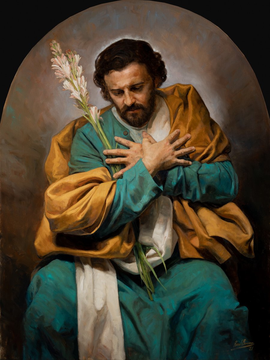 Raul_Berzosa's tweet photo. Hoy solemnidad de San José.

Claramente el santo que más veces he pintado, os muestro varios ejemplos. https://t.co/c85rOup6C8