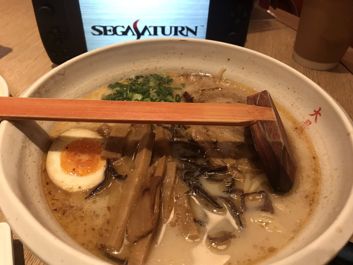 Have you ever had Sega Saturn ramen? 🍜