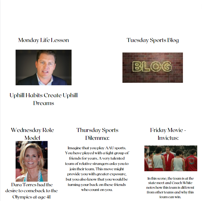CDandLeadership's tweet photo. Week 3: Desire
Attention High School Athletic Directors and Coaches, please share this weekly overview with your team!
This week the app-based Student Athlete Program provides high school athletes with short bursts of daily content on Leadership in its relation to sports. https://t.co/sd9sa7YPYt