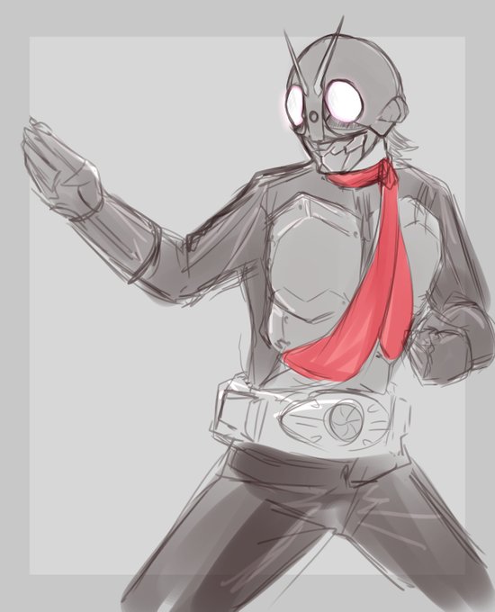 シン仮面ライダーのマフラー良いよね～!!!! 