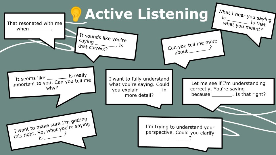 👂 Active Listening 

#edtech #ditchbook #tlap #ETCoaches #hacklearning #GSuiteEdu #GoogleEDU #celebratED #cuechat #k12artchat #masterychat #EduGladiators #edchat #LeadLAP #googlei