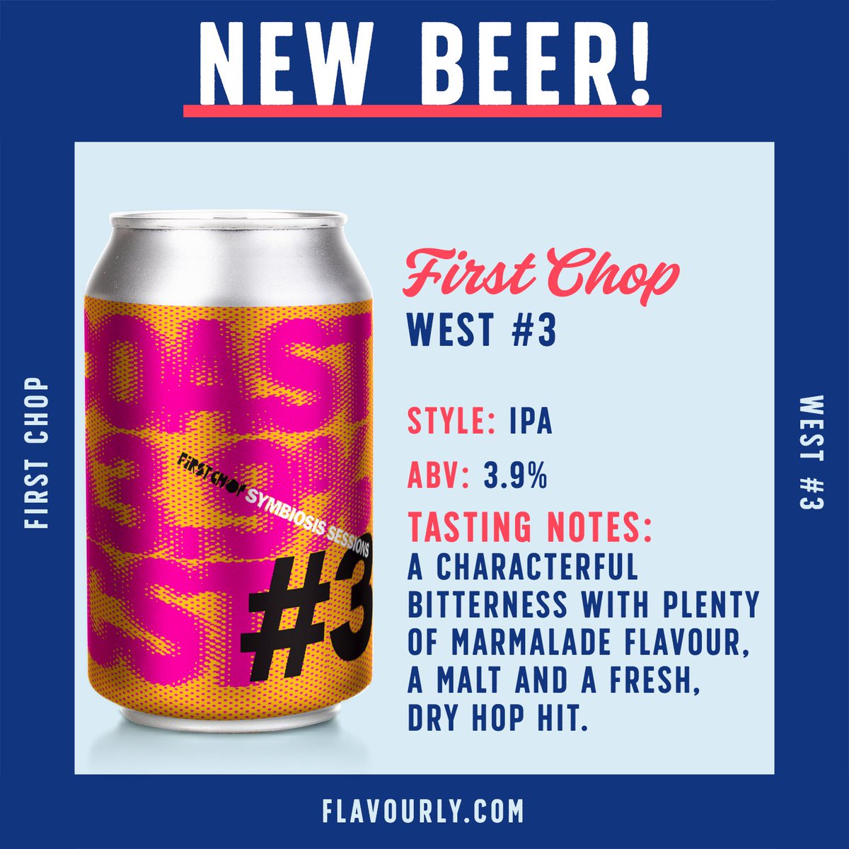 WEST #3 is here! First Chop has expanded their new Symbiosis range 🍻
flavourly.com/products/first…