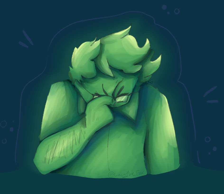 LacyTheFox's tweet image. I tried to do something with colour but I think I turned him into a Glowstick😑
#Practice #colourpractice #colour #brucebanner