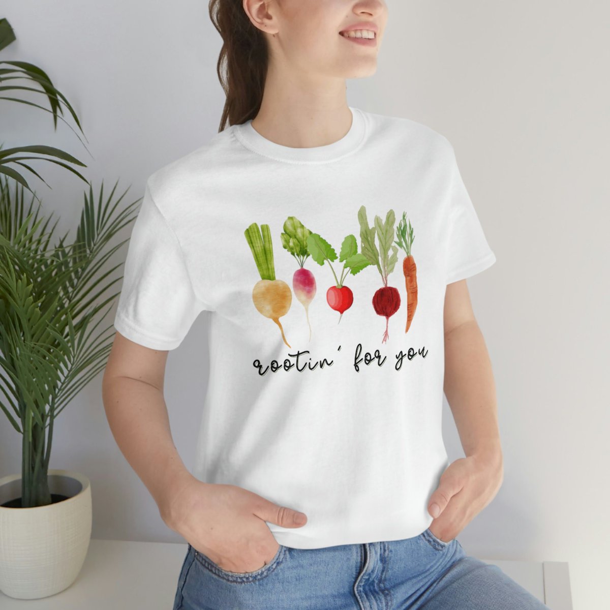 Gardening season is coming! 
🪴 🌱 🥕 🍅 
 #etsy #plantingshirt #funnygardening #rootingforyou #springshirt #giftforgardener #gardeningshirt #gardeningtips #giftforgardner #plantlovershirt etsy.me/3ln8zZq