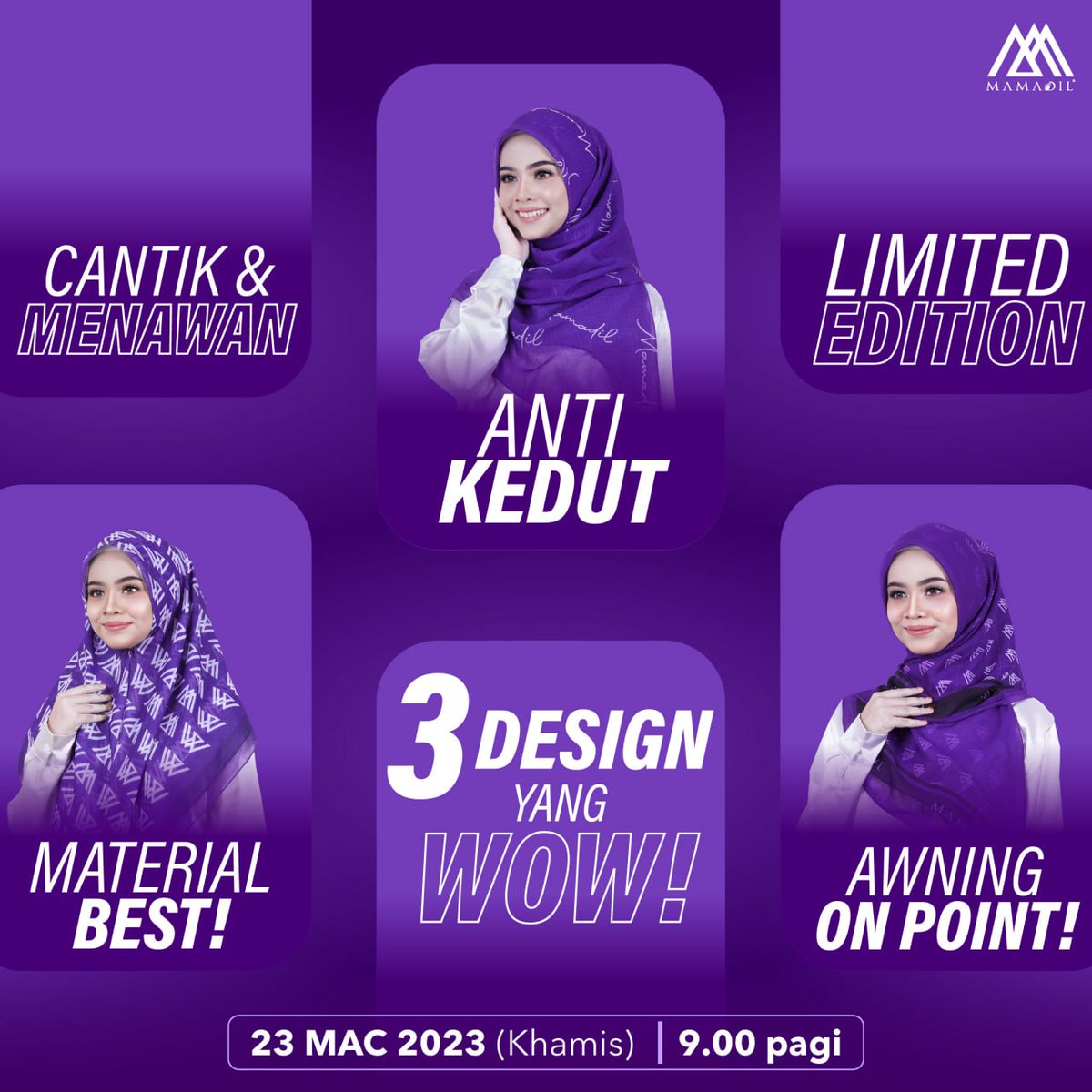 iwedandy1's tweet image. 𝐑𝐚𝐬𝐚-𝐫𝐚𝐬𝐚𝐥𝐚𝐡 𝐤𝐚𝐧....
𝐌𝐢𝐥𝐢𝐤 𝐬𝐢𝐚𝐩𝐚 𝐛𝐚𝐰𝐚𝐥 𝐞𝐤𝐬𝐤𝐥𝐮𝐬𝐢𝐟 𝐌𝐚𝐦𝐚𝐝𝐢𝐥 𝐧𝐢 𝐲𝐚?😉

mamadil.app

#mamadil #since2012 #testedtrusted