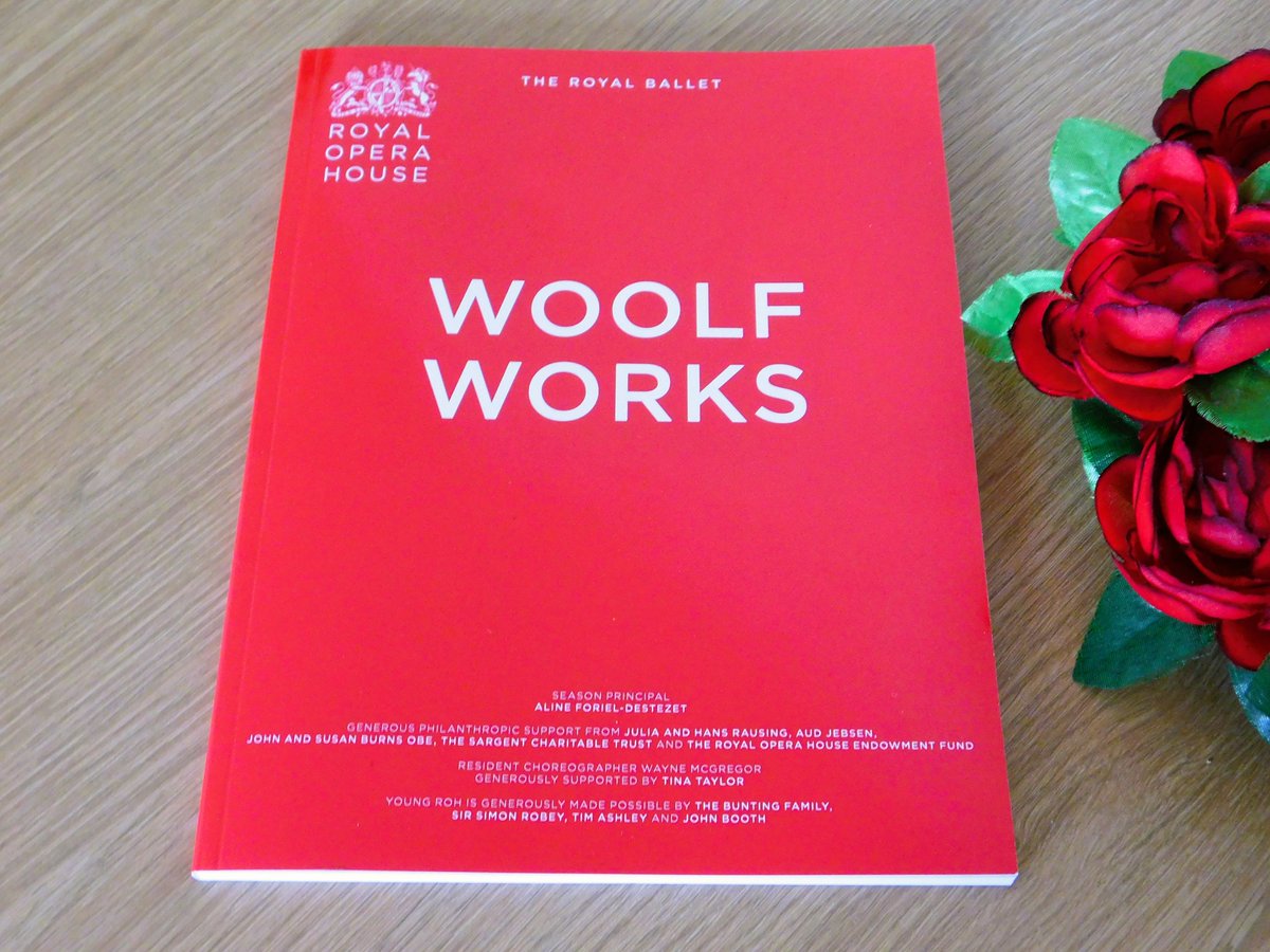 AngelaPressland's tweet photo. Wonderful night at the Royal Opera House yesterday (Mother’s Day treat!) watching Wayne McGregor’s stunningly beautiful ballet #WoolfWorks. An exquisite piece, superb in all its elements – Max Richter’s score is sublime. Feeling incredibly lucky that I finally got to see it live. https://t.co/CER4ARC7BR