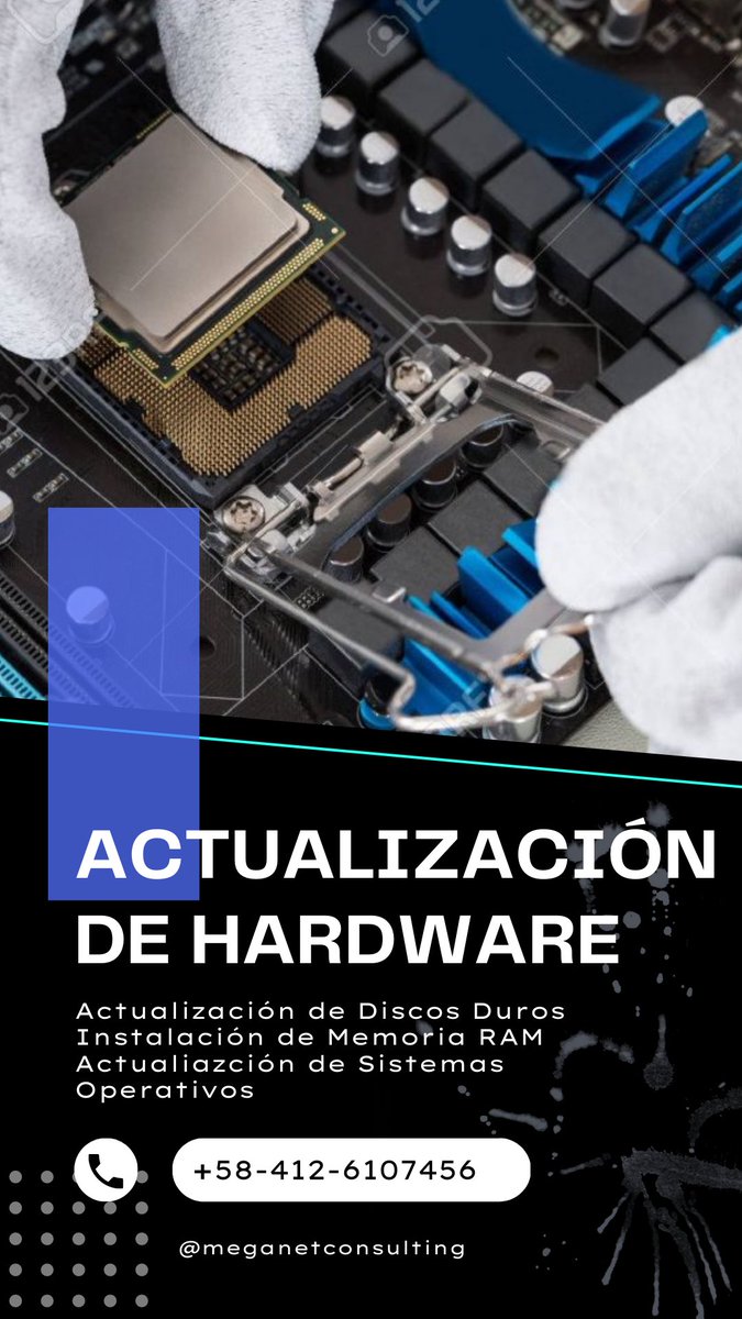 MeganetConsult's tweet photo. ¿Busca actualizar tu equipo de computación ?, ¿Necesitas mejorar tu infraestructura tecnológica ?

Ofrecemos Servicios de acompañamiento, asesoría e implementación tecnológica. https://t.co/5hBaoR4BBN