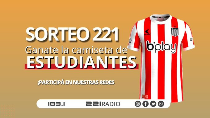 #221Radio | #EDLP | ¡La previa del Clásico Platense!🐺🦁

Sorteamos la camiseta de #Estudiantes👇

🦁Para participar:
Seguinos
📲RT a la pubicación
👉Mencioná a un amig@ en los comentarios

📻FM 103.1
💻221radio.com.ar
📱App 221 Radio