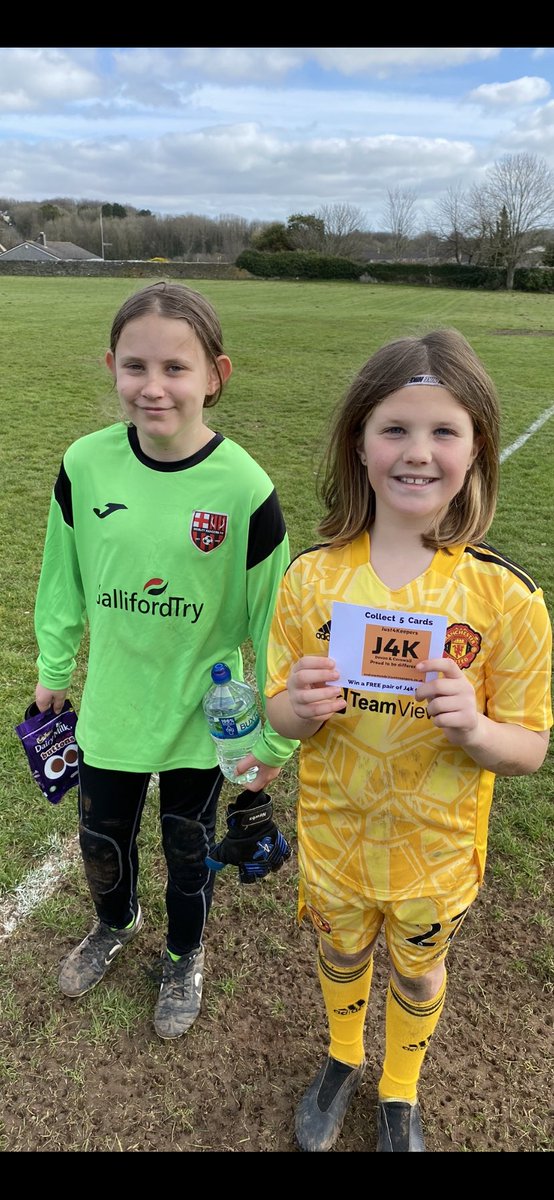 Great session this morning at J4K Plymstock,Congratulations-Freya &amp; Sophie 👏🧤 <a href="/HerGameToo/">Her Game Too</a> ,@J4KFemaleGKs