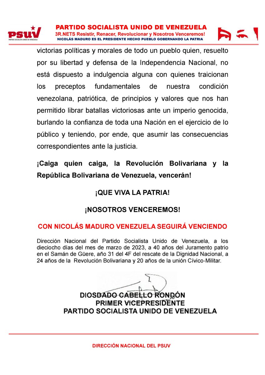 Lucharemos contra la corrupción, venga de donde venga.