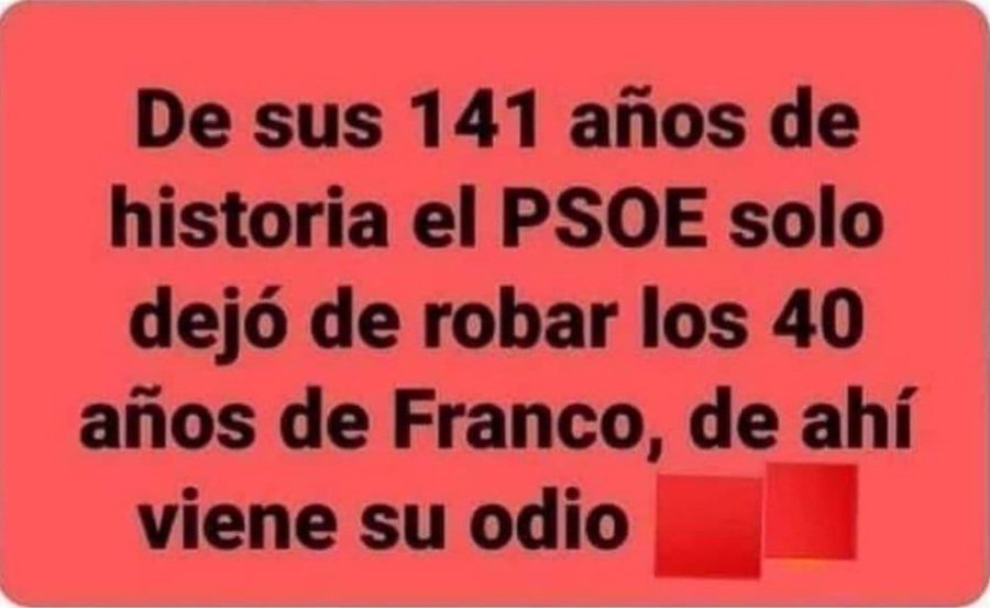 blasco_pepe's tweet photo. @J_Zaragoza_ Tenía entendido que Tamames había sido y es comunista. No paras de decir tonterías hasta en el día de tu onomástica
#PutoSOE #diputerossocialistas #TitoBerni #PatxiQueMásTeDá https://t.co/ik1cpJPUpH