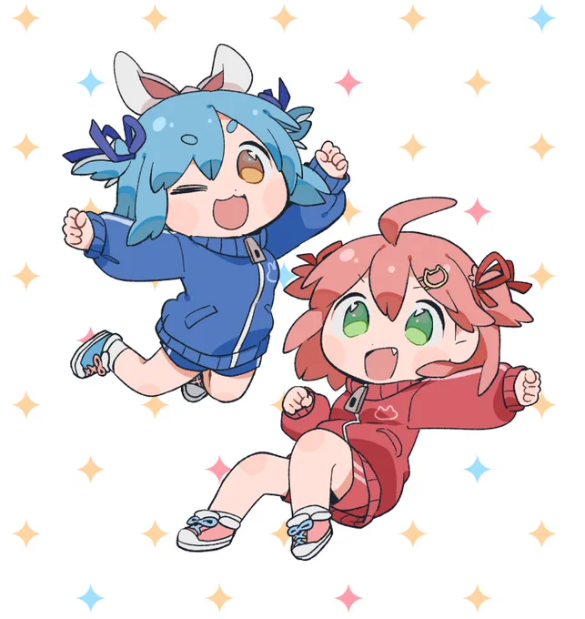 モッシュレース良かったです #ぺこらーと #miko_Art 