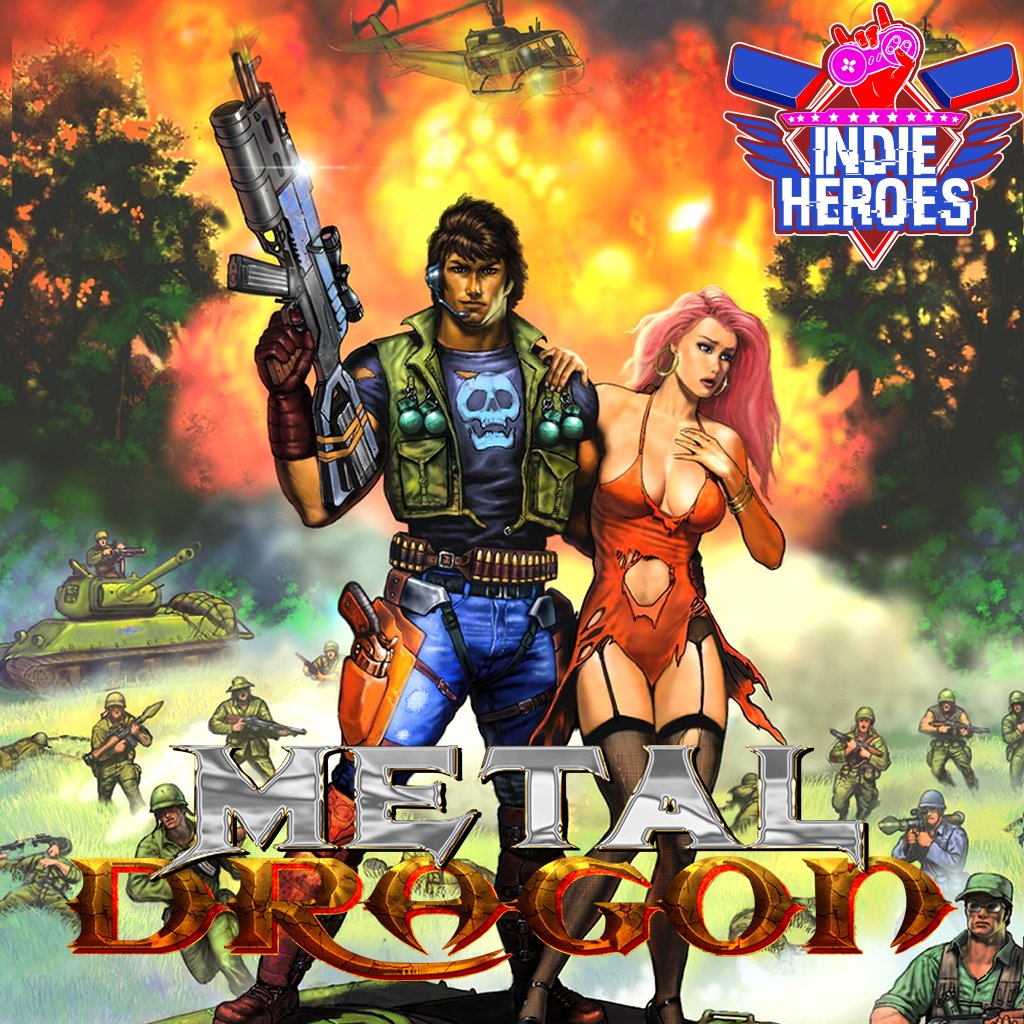 AntstreamArcade's tweet photo. Celebrating the fantastic Indie game Metal Dragon by @Kai_MSX - if the art hasn't won you over the game certainly will. Infiltrate the enemy camp and rescue the president's daughter. Good Luck soldier ! 🚁
https://t.co/n8pQkqQhIF
#metaldragon #kaimagazinesoftware #retrogames https://t.co/9BAPxI2cKB