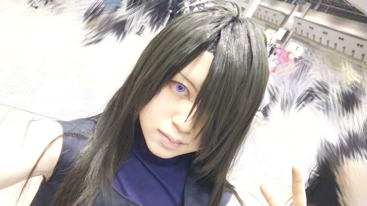 ⚠️コス写
画質の終わってるマイスマホでも比較的盛れた自撮り
