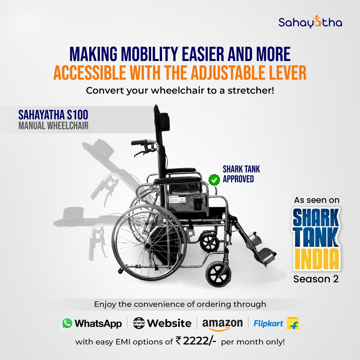 sahayathahealth's tweet photo. Revolutionize your mobility with the adjustable lever - a game-changing innovation that transforms.

#SharkTankIndiaSeason2 #SharkTankIndiaS2onSonyLIV
#SharkTankIndiaS2onSonyEntertainmentTelevision #sahayatha #defecation #automotivewheelsystem #postsurgery #surgery #oldagehomes https://t.co/SU3yKXNn4I