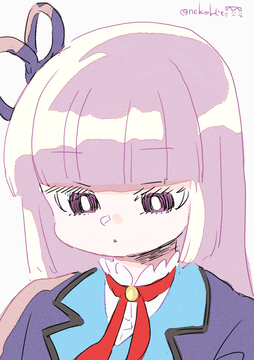 スミレ「スミレ 」|猫の人@イベント申し込みはしたのイラスト