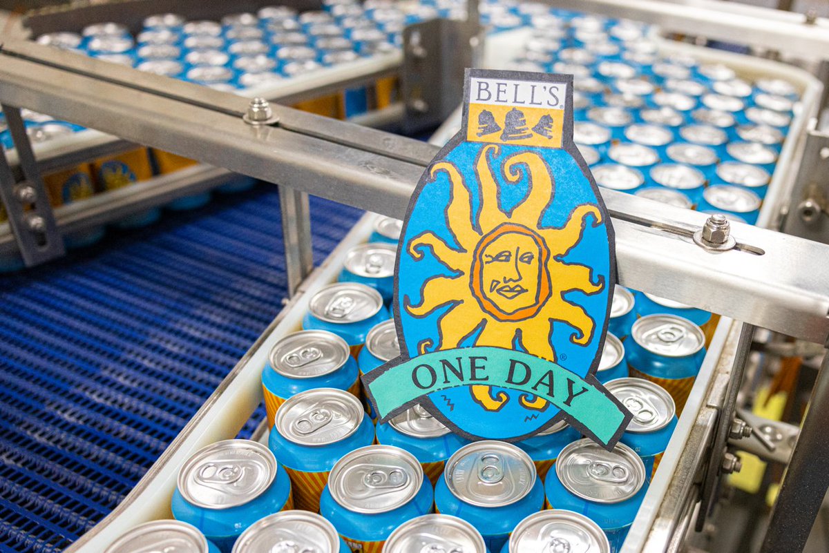 BellsBrewery's tweet photo. ☀️ Sunshine is just ONE DAY away! ☀️ Doors open at 10am tomorrow – see ya there! 🕶️️🍻 https://t.co/wkDXth9bfI