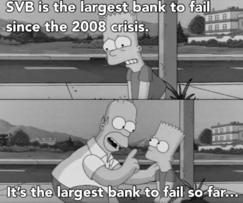 ramshankarsingh's tweet photo. US: The 2nd and 3rd largest bank failures in US history happened within 3 days of each other.

Following the #SVB, #SignatureBank shut down, First Republic Bank shares 74% down, 2Y Treasury Yields Plunge.

Now the final conclusion
#IndiaNeedsGovtBanks https://t.co/yKHSNYjOAp