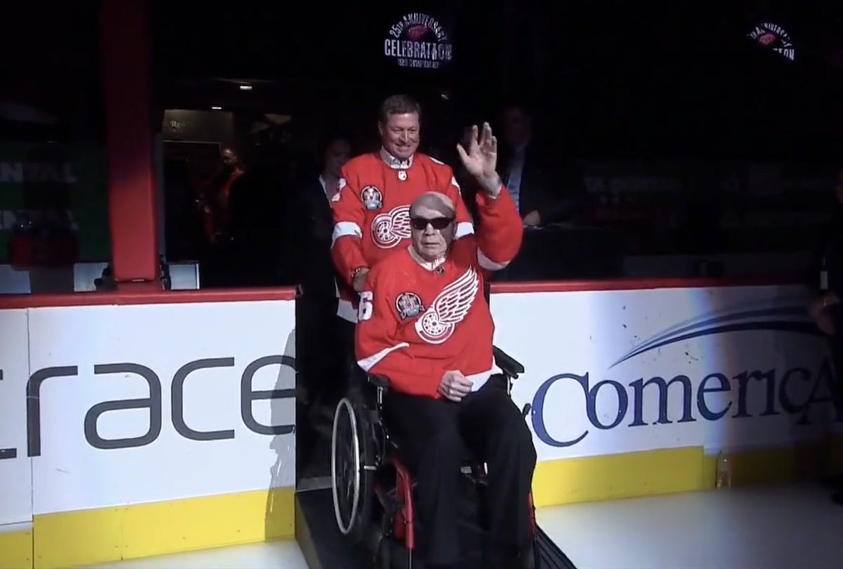 Vladimir Konstantinov turns 56 today. He is celebrating his birthday by dropping the puck at the Red Wings alumni game!

It is AT 2 P.M. AT THE ICE DEN IN HOWELL. I’ll be on the opposing team, the Well Church. Join us!

Proceeds help the Vladimir Konstantinov Special Needs Trust.